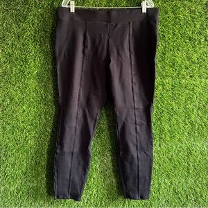 Black Cropped Leggings Time & Tru XXL 20
